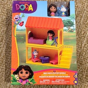 Nickelodeon Dora Mini Casita  Playset  bundle- new in box